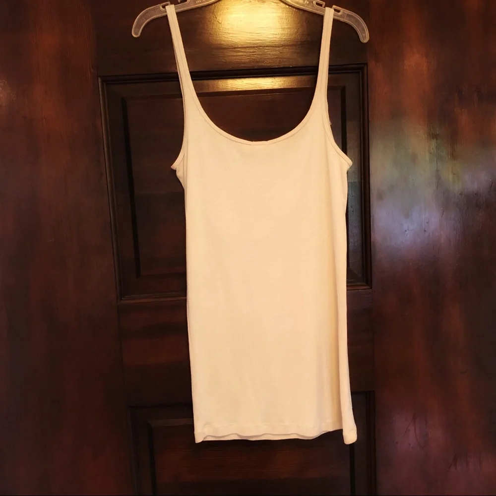 J. Crew Cream Embellished Tank Top | Size